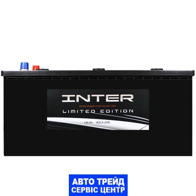 Автомобильный аккумулятор 12V [Euro] INTER limited edition 140Ah 900A L+