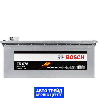 Автомобільний акумулятор 12V [Euro] BOSCH (T50 750) 145Ah 800A L+