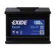 Автомобільний акумулятор 12V [Euro] EXIDE Excell (EB620) 62Ah 540A R+