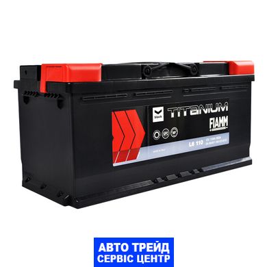 Автомобільний акумулятор 12V [Euro] FIAMM Titanium Black 110Ah 950А R+