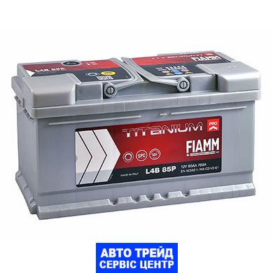 Автомобільний акумулятор 12V [Euro] FIAMM Titanium Pro 85Ah 760А R+