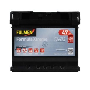 Автомобильный аккумулятор 12V [Euro] FULMEN Formula Xtreme (FA472) 47Ah 450A R+