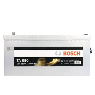 Автомобільний акумулятор 12V [Euro] BOSCH (TA0 800) AGM Start-Stop 210Ah 1200A L+
