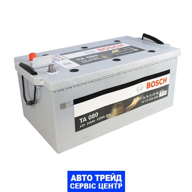 Автомобільний акумулятор 12V [Euro] BOSCH (TA0 800) AGM Start-Stop 210Ah 1200A L+