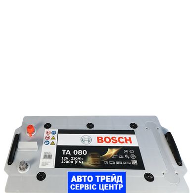 Автомобільний акумулятор 12V [Euro] BOSCH (TA0 800) AGM Start-Stop 210Ah 1200A L+