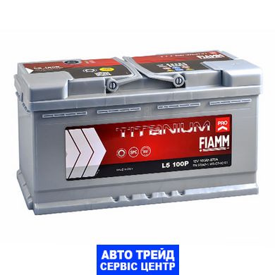 Автомобільний акумулятор 12V [Euro] FIAMM Titanium Pro 100Ah 870А R+