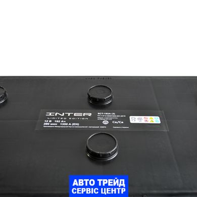 Автомобільний акумулятор 12V [Euro] INTER limited edition 192Ah 1350A L+