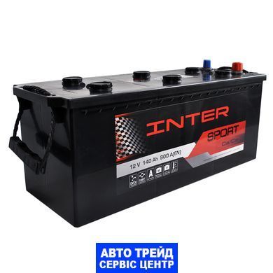 Автомобильный аккумулятор 12V [Euro] INTER Sport 140Ah 900A L+