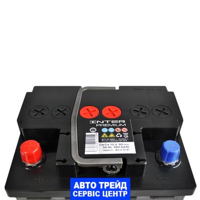 Автомобільний акумулятор 12V [Euro] INTER Premium 50Ah 480A L+