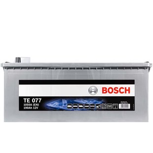 Автомобільний акумулятор 12V [Euro] BOSCH (TE0 777) EFB Start-Stop 190Ah 1050A L+