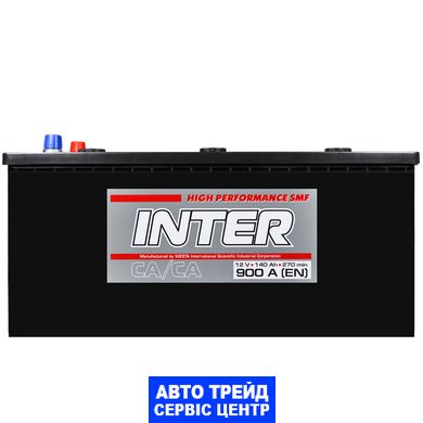 Автомобильный аккумулятор 12V [Euro] INTER Premium 140Ah 900A L+