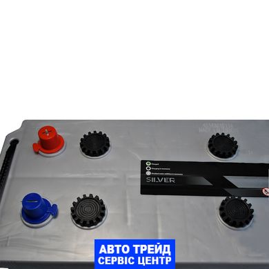 Автомобільний акумулятор 12V [Euro] PLATIN Silver MF 140Ah 1100A L+