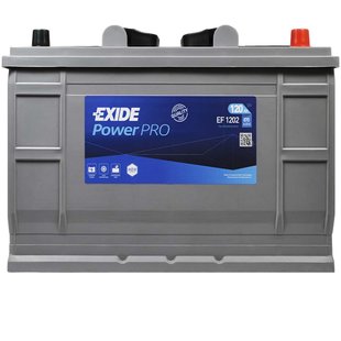 Автомобільний акумулятор 12V [Euro] EXIDE Heavy (EF1202) 120Ah 870A R+