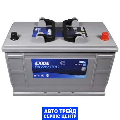 Автомобільний акумулятор 12V [Euro] EXIDE Heavy (EF1202) 120Ah 870A R+