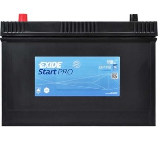 Автомобільний акумулятор 12V [Euro] EXIDE Start PRO (EG110B) 110Ah 950A L+
