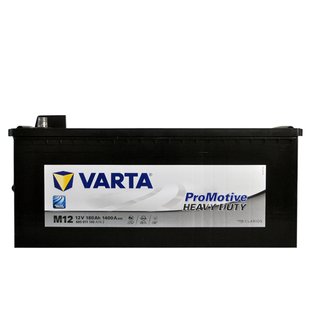 Автомобільний акумулятор 12V [Euro] VARTA Promotive Black (M12) 180Ah 1400A L+