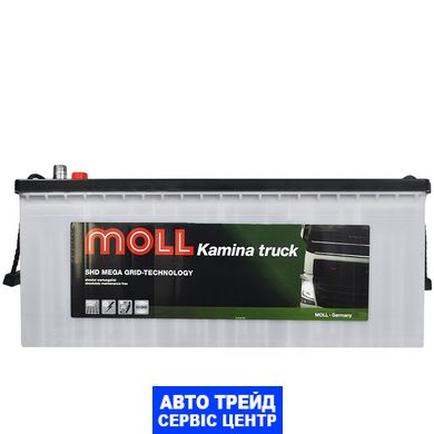 Автомобильный аккумулятор 12V [Euro] MOLLTruck SHD 180Ah 1000A L+