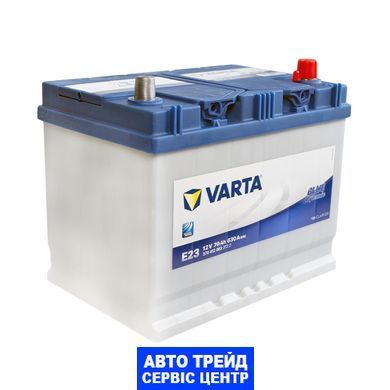 Автомобильный аккумулятор 12V [Asia] VARTA Blue Dynamic (E23) 70Ah 630A R+