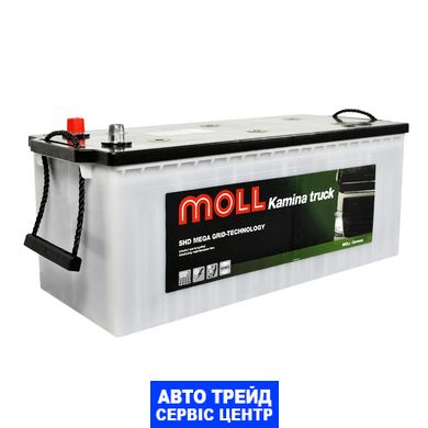 Автомобільний акумулятор 12V [Euro] MOLLTruck SHD 180Ah 1000A L+