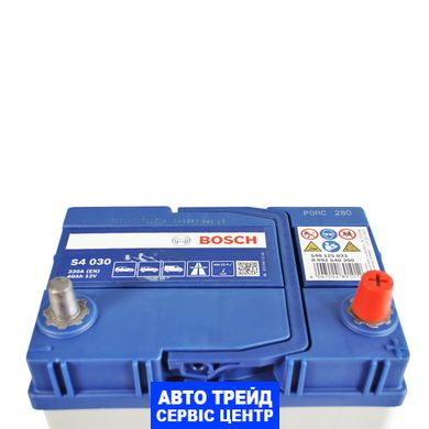 Автомобильный аккумулятор 12V [Asia] BOSCH (S40 300) 40Ah 330A R+