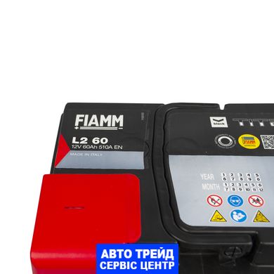 Автомобільний акумулятор 12V [Euro] FIAMM Titanium Black 60Ah 510А R+