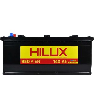 Автомобільний акумулятор 12V [Euro] HILUX Black 140Ah 950A L+
