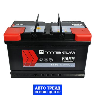 Автомобільний акумулятор 12V [Euro] FIAMM Titanium Black 95Ah 850А R+