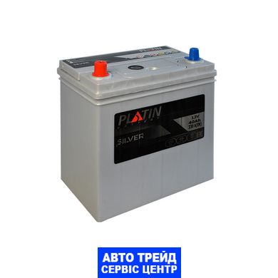 Автомобільний акумулятор 12V [Asia] PLATIN Silver SMF 40Ah 330A L+