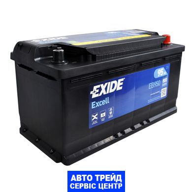 Автомобільний акумулятор 12V [Euro] EXIDE Excell (EB950) 95Ah 800A R+