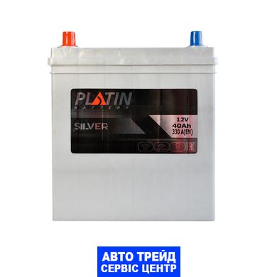 Автомобільний акумулятор 12V [Asia] PLATIN Silver SMF 40Ah 330A L+