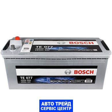 Автомобильный аккумулятор 12V [Euro] BOSCH (TE0 777) EFB Start-Stop 190Ah 1050A L+