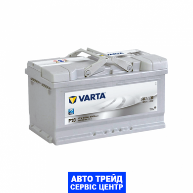 Автомобильный аккумулятор 12V [Euro] VARTA Silver Dynamic (F18) 85Ah 800A R+
