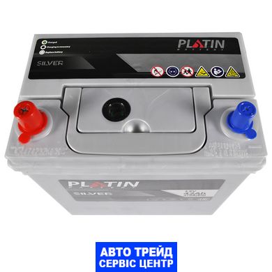 Автомобильный аккумулятор 12V [Asia] PLATIN Silver SMF 42Ah 370A L+ Тонкі клеми