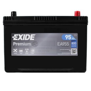 Автомобільний акумулятор 12V [Asia] EXIDE (EL954) EFB Start-Stop 95Ah 800A R+