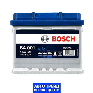 Автомобільний акумулятор 12V [Euro] BOSCH (S40 010) 44Ah 440A R+