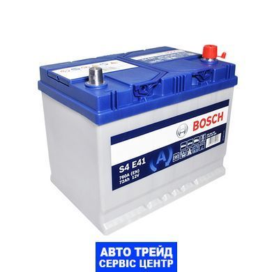 Автомобильный аккумулятор 12V [Asia] BOSCH (S4E 410) EFB Start-Stop 72Ah 760A R+