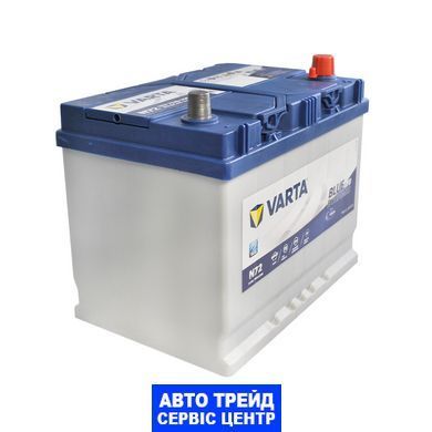 Автомобильный аккумулятор 12V [Asia] VARTA Blue Dynamic (N72) EFB Start-Stop 72Ah 760A R+