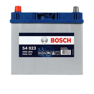 Автомобильный аккумулятор 12V [Asia] BOSCH (S40 230) 45Ah 330A L+