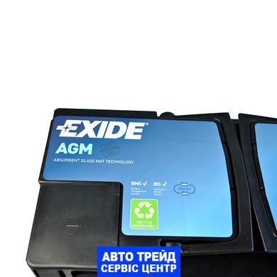 Автомобільний акумулятор 12V [Euro] EXIDE (EK960) AGM Start-Stop 96Ah 850A R+