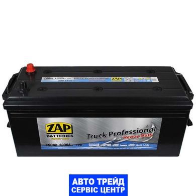 Автомобільний акумулятор 12V [Euro] ZAP Truck Freeway (690 13) 190Ah 1200A L+