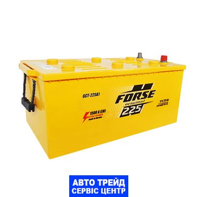 Автомобильный аккумулятор 12V [Euro] FORSE 225Ah 1500A L+