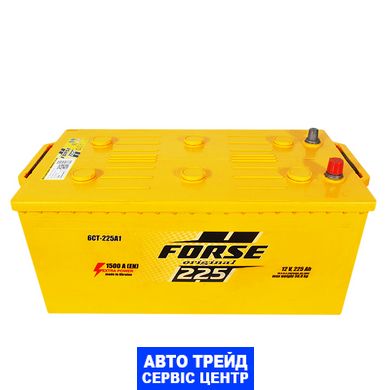 Автомобильный аккумулятор 12V [Euro] FORSE 225Ah 1500A L+