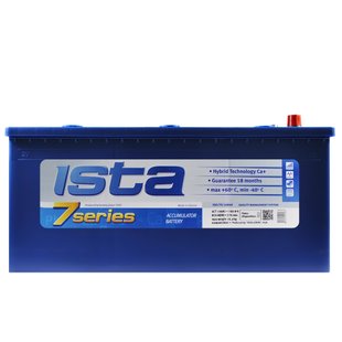 Автомобільний акумулятор 12V [Euro] ISTA 7 Series 140Ah 850A L+