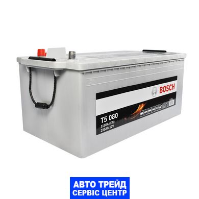 Автомобільний акумулятор 12V [Euro] BOSCH (T50 800) 225Ah 1150A L+