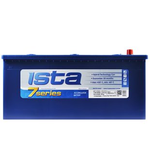 Автомобільний акумулятор 12V [Euro] ISTA 7 Series 225Ah 1500A L+