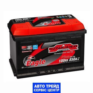 Автомобильный аккумулятор 12V [Euro] SZNAJDER Plus (600 95) 100Ah 850A R+