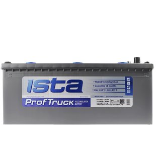 Автомобільний акумулятор 12V [Euro] ISTA Prof Truck 190Ah 1150A L+